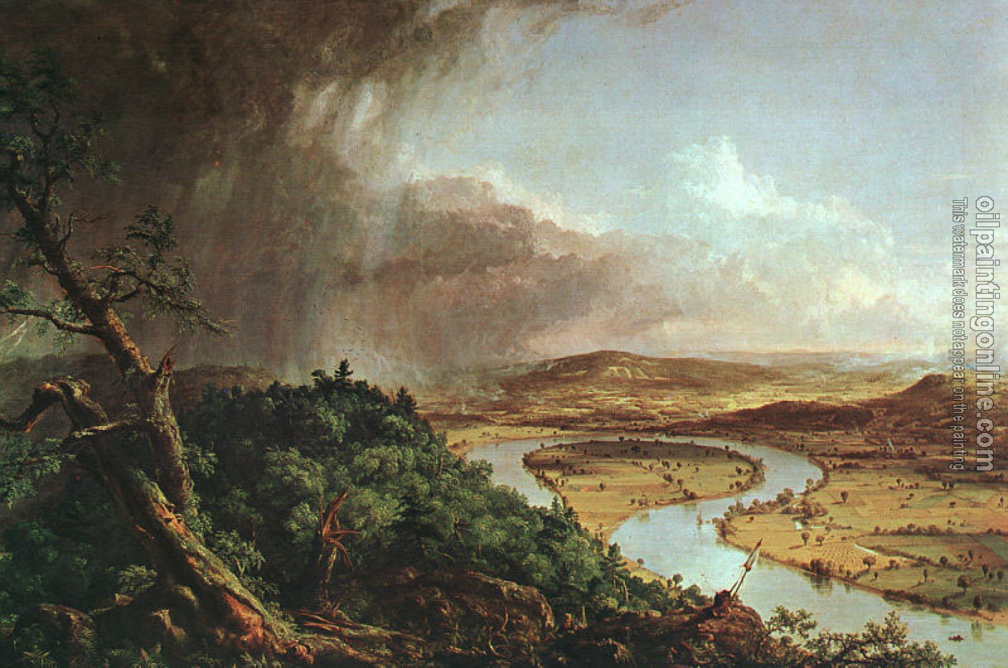 Cole, Thomas - The Connecticut River Near Northampton